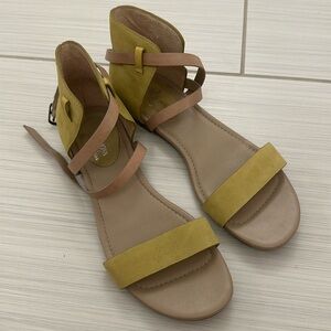 Maria Sharapova by Cole Haan Mustard & Tan Sandal - New